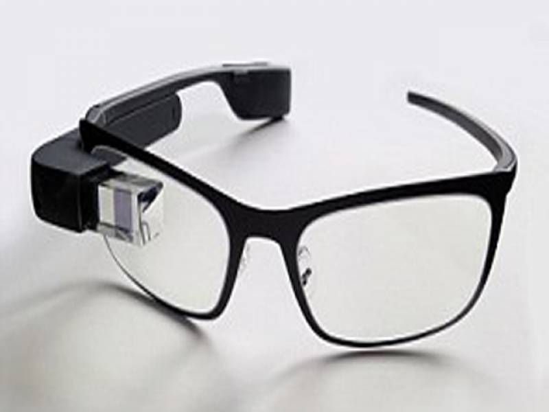 Google in through the glass front of the See